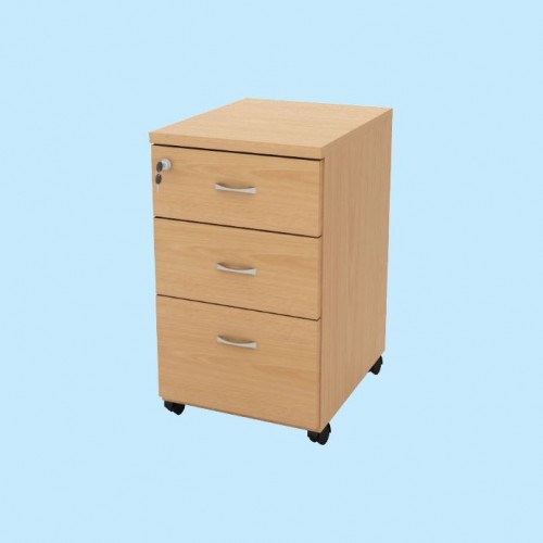 FM | FO SERIES HIGH 3 DRAWERS MOBILE PEDESTAL (OF-FO-H3D)