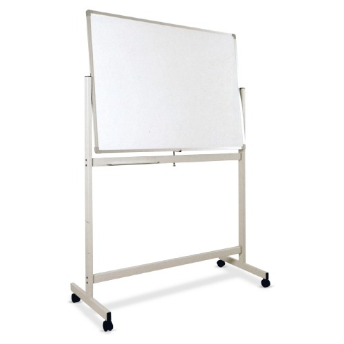 DOUBLE SIDED MAGNETIC WHITE BOARD C/W STAND (DMS23, 34, 45, 46, 48)