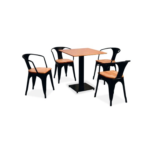 CAFE SET (OF TOLIX ARM CHAIR + OF HPL SQ700 + MLR(S))