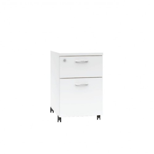 HAWK | NOVA | SNOW 2 DRAWERS MOBILE PEDESTAL