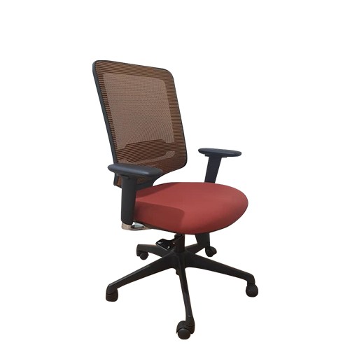 SQUARE MEDIUM BACK CHAIR (M16-2-A22M25B15)