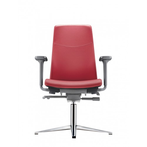 HORA PU LEATHER VISITOR CHAIR (HG6213L-19D98)