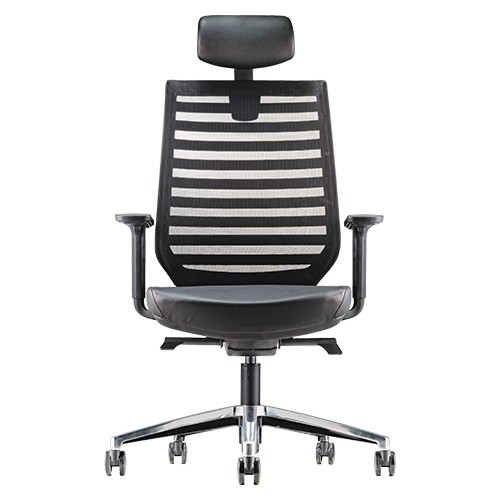 ZEDIA PU LEATHER HIGH BACK CHAIR (ZN8210L-18D36)