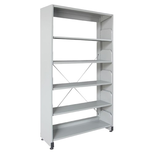 SINGLE SIDE WITH SIDE PANEL 5 LEVEL LIBRARY RACKING (OF-S315)