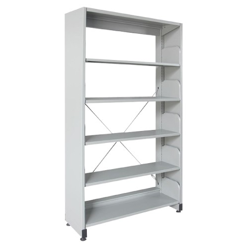 SINGLE SIDE WITH SIDE PANEL 5 LEVEL LIBRARY RACKING (S315)