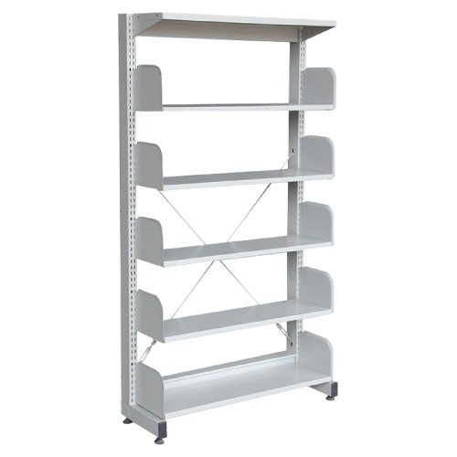 SINGLE SIDE WITHOUT SIDE PANEL 5 LEVEL LIBRARY RACKING (S315W)