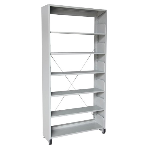 SINGLE SIDE WITH SIDE PANEL 6 LEVEL LIBRARY RACKING (OF-S316)