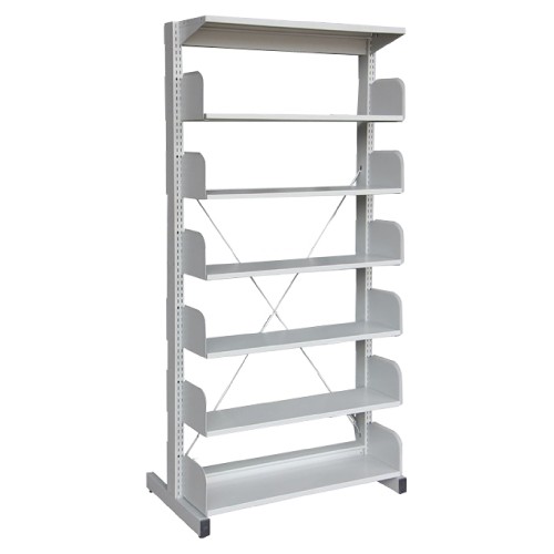 SINGLE SIDE WITHOUT SIDE PANEL 6 LEVEL LIBRARY RACKING (S316W)