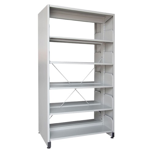 DOUBLE SIDE WITH SIDE PANEL 5 LEVEL LIBRARY RACKING (S325)