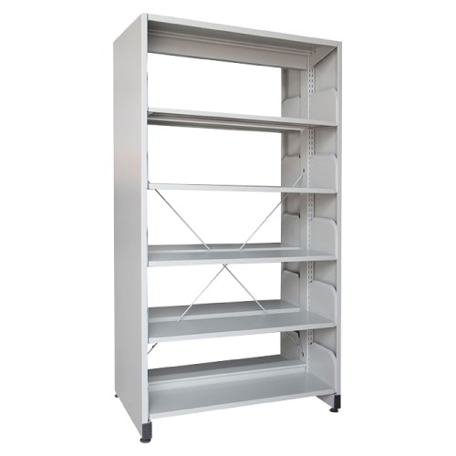 DOUBLE SIDE WITH SIDE PANEL 5 LEVEL LIBRARY RACKING (OF-S325)