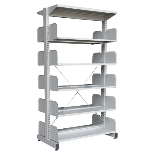 DOUBLE SIDE WITHOUT SIDE PANEL 5 LEVEL LIBRARY RACKING (S325W)