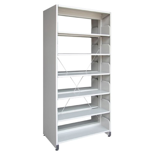 DOUBLE SIDE WITH SIDE PANEL 6 LEVEL LIBRARY RACKING (OF-S326)