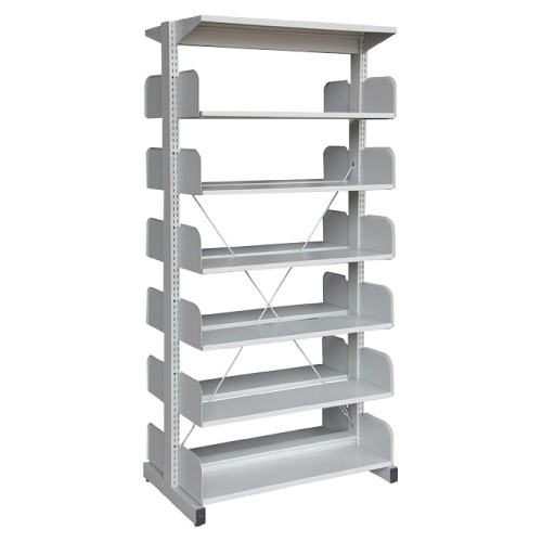 DOUBLE SIDE WITHOUT SIDE PANEL 6 LEVEL LIBRARY RACKING (OF-S326W)