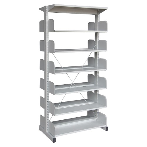DOUBLE SIDE WITHOUT SIDE PANEL 6 LEVEL LIBRARY RACKING (S326W)