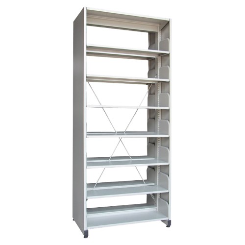 DOUBLE SIDE WITH SIDE PANEL 7 LEVEL LIBRARY RACKING (S327)