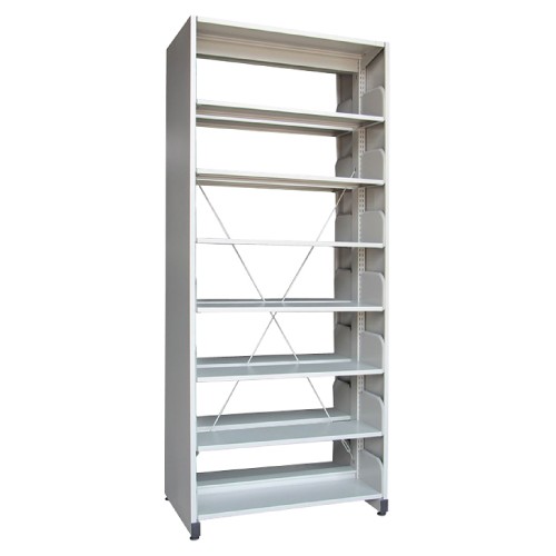 DOUBLE SIDE WITH SIDE PANEL 7 LEVEL LIBRARY RACKING (OF-S327)