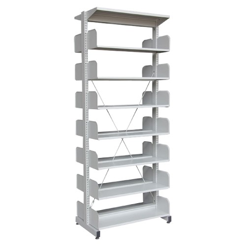 DOUBLE SIDE WITHOUT SIDE PANEL 7 LEVEL LIBRARY RACKING (OF-S327W)