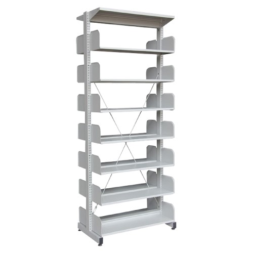 DOUBLE SIDE WITHOUT SIDE PANEL 7 LEVEL LIBRARY RACKING (S327W)