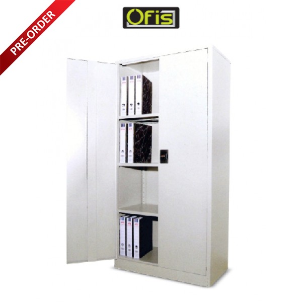 Full Height Swing Door Cw 3 Adjustable Shelves Cupboard Of S118