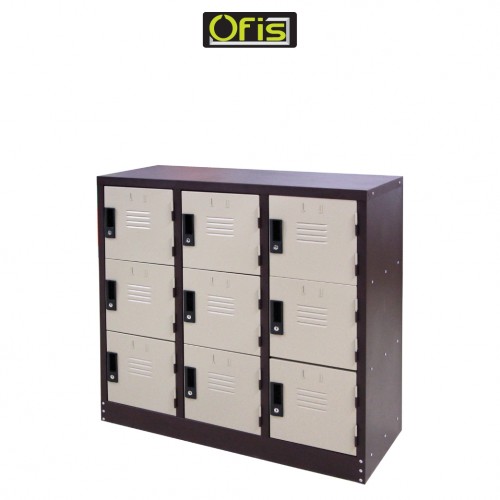 HALF HIGH 9 COMPARTMENTS LOCKER (OF-S129/A)