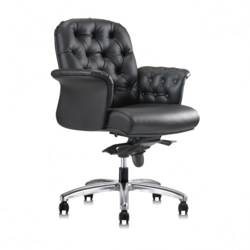 BLOOM PU LEATHER SERIES LOW BACK CHAIR (OF-BLO-LB-H3B4-P)