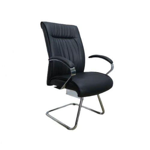CRON PU LEATHER SERIES VISITOR CHAIR (OF-CRO-VB-A7F1-P)