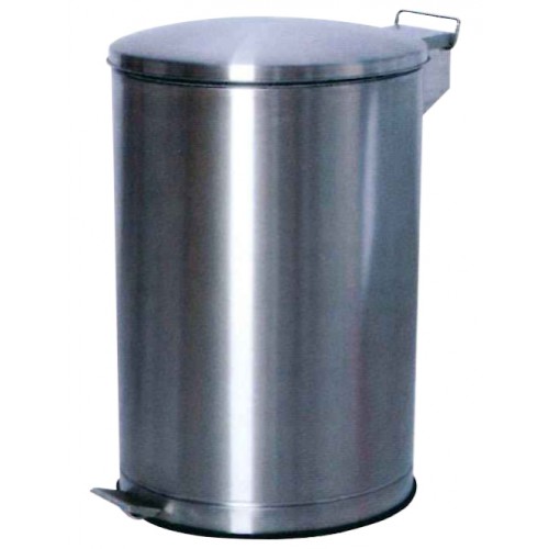 PEDAL STAINLESS STEEL BIN (SUGO 156)