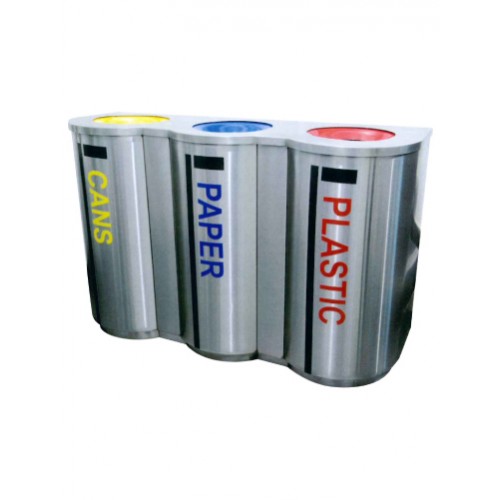 STAINLESS STEEL RECYCLE BIN (SUGO 1020/3)