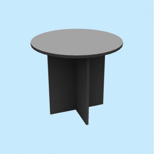 FS GREY ROUND DISCUSSION TABLE [OF-FS-D3 (G) | OF-FS-D4 (G)]