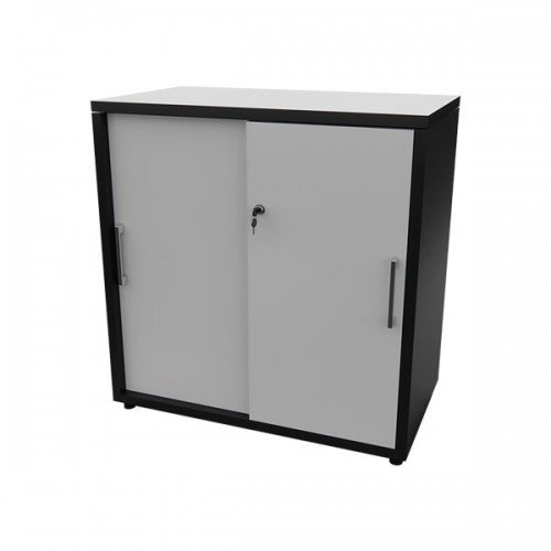 FS GREY SLIDING DOOR CABINET