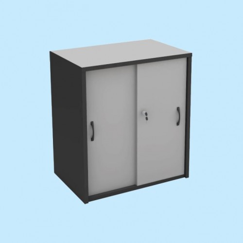 FS GREY SERIES SLIDING DOOR CABINET [OF-FS-75-D2 (G) | OF-FS-SD (G)]