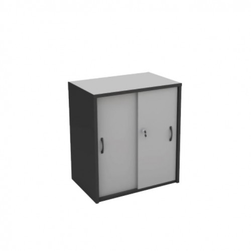 FS GREY SLIDING DOOR CABINET