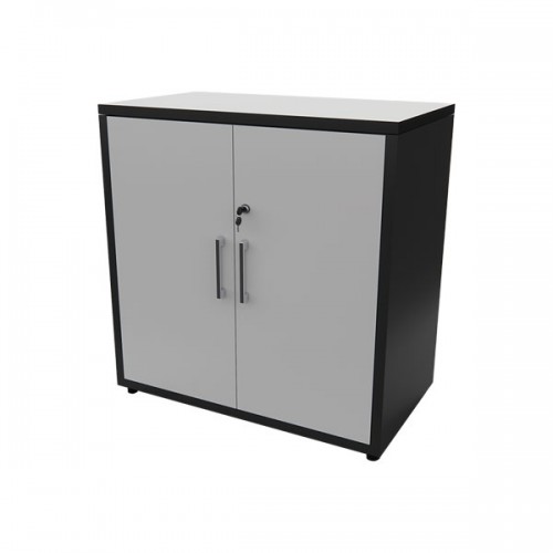 FS GREY SWINGING DOOR CABINET