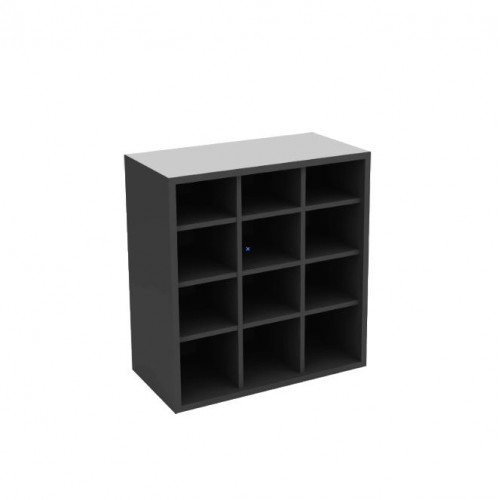 FS GREY PIGEON HOLES CABINET