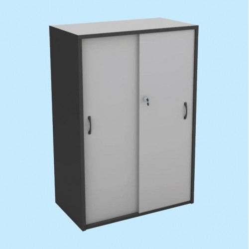 FS GREY SERIES SLIDING DOOR CABINET [OF-FS-130-D2 (G)]