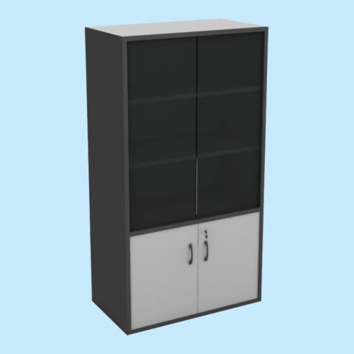 FS GREY SERIES BOOK SHELF CABINET [OF-FS-CUP (G) | OF-FS-SG (G) | OF-FS-210-G1 (G)]