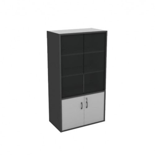 FS GREY BOOK SHELF CABINET
