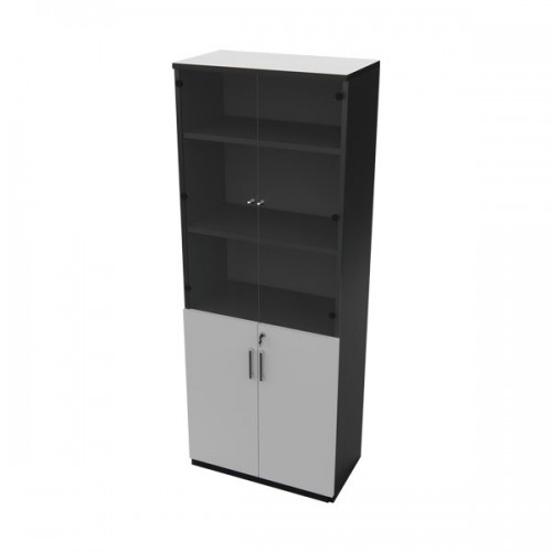 FS GREY BOOK SHELF CABINET