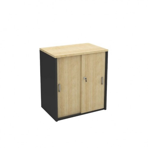 FS MAPLE SLIDING DOOR CABINET