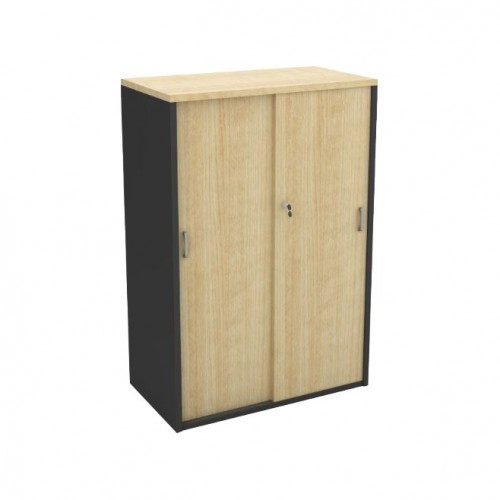 FS MAPLE SLIDING DOOR CABINET
