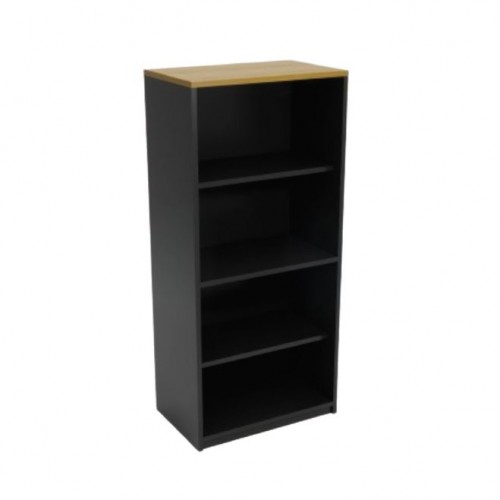 FS MAPLE OPEN SHELF CABINET