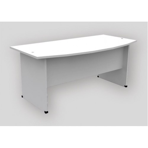 SNOW SERIES D-SHAPE EXECUTIVE TABLE (OF-SN-1890)