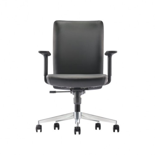 ELINI PU LEATHER SERIES MEDIUM BACK CHAIR (ER5511L-10D36)