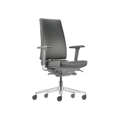 COMO PU LEATHER SERIES LOW BACK CHAIR (CV6111L-10D98)