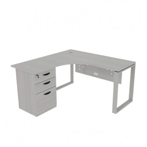 LOOP SERIES EXECUTIVE L-SHAPE TABLE (OF-LP-LS15FP | OF-LP-LS18FP)