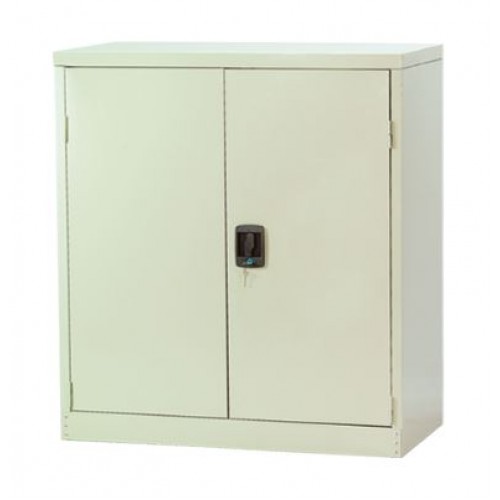 HALF HEIGHT SWING DOOR C/W 2 ADJUSTABLE SHELVES CUPBOARD (OF-S112-2SV)