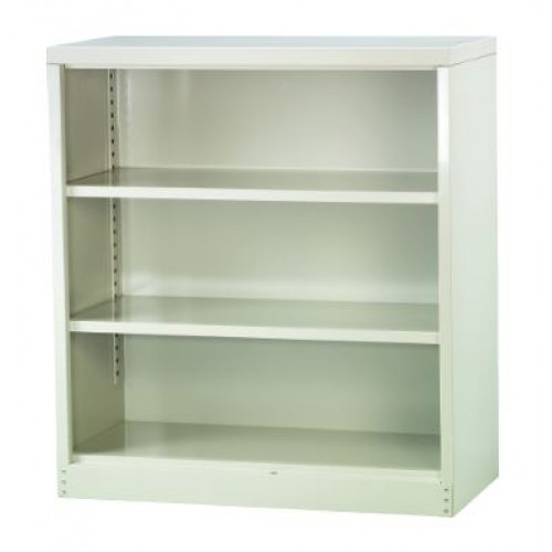 HALF HEIGHT OPEN SHELF C/W 2 ADJUSTABLE SHELVES CUPBOARD (OF-S112W-2SV)