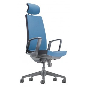 COMO SERIES FABRIC HIGH BACK CHAIR (CV6110F-24A66)