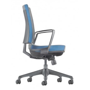 COMO SERIES FABRIC LOW BACK CHAIR (CV6112F-24A66)