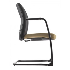 ELINI SERIES FABRIC VISITOR CHAIR C/W ARMREST (ER5513F-89EA)